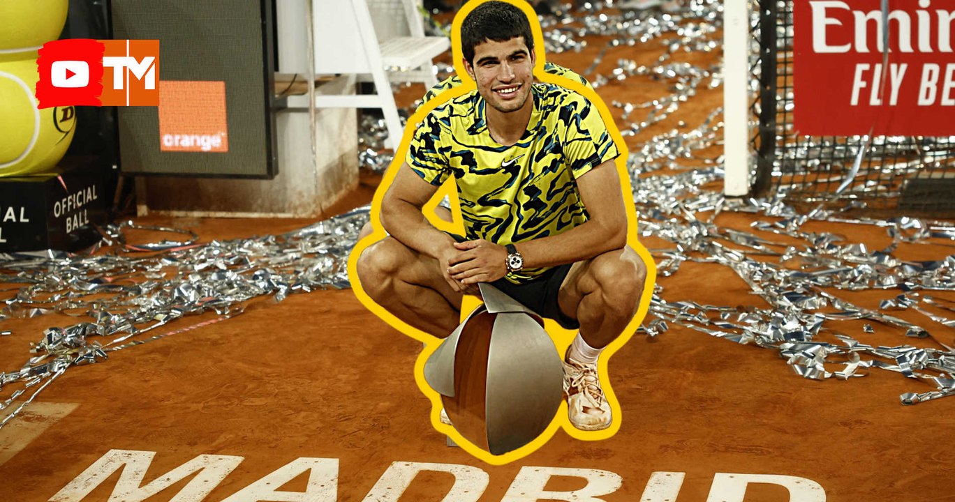 Winner in Madrid, Alcaraz is following in the footsteps of Nadal