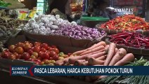 Pasca Lebaran Idul Fitri, Harga Kebutuhan Pokok di Pasar Tanjung Turun