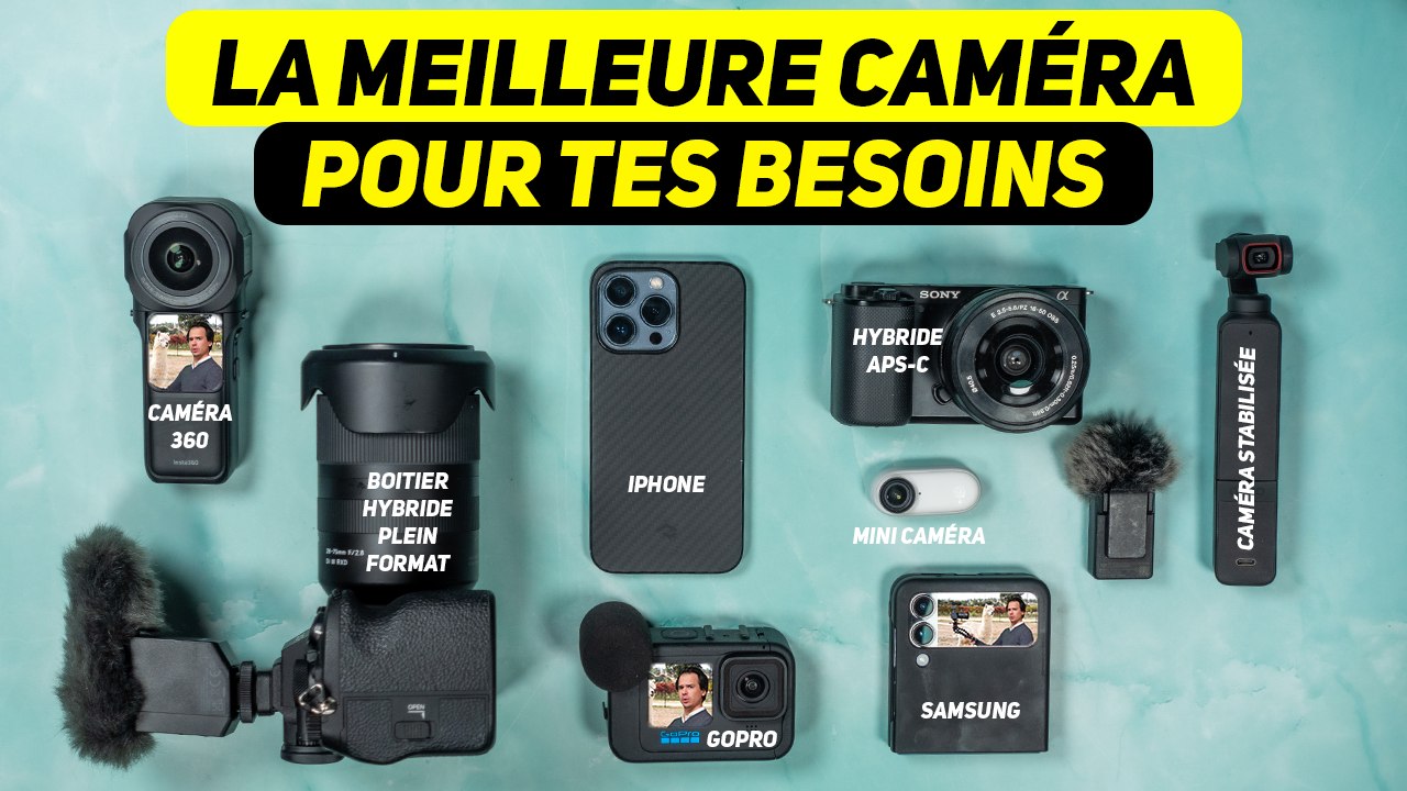 QUELLE EST LA MEILLEURE CAMÉRA POUR TES BESOINS ? YouTube, Twitch, Sport, Vlog, Insta, TikTok,...