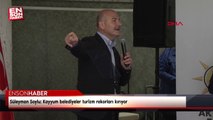 Süleyman Soylu: Kayyum belediyeler turizm rekorları kırıyor