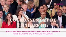 Couronnement de Charles III : Kate Middleton hilare au concert après une blague du prince William