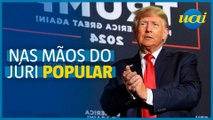 Alegações do julgamento contra Trump por estupro terminam