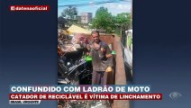 Catador de reciclável morre depois de ter sido confundido com ladrão de moto 09/05/2023 10:16:48