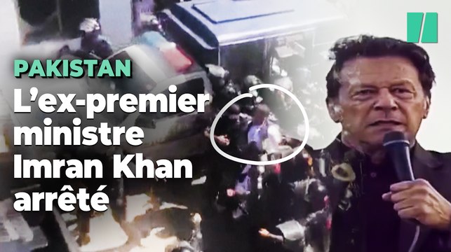 Les images de l'arrestation d'Imran Khan, ex-premier ministre du Pakistan