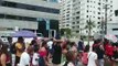 Moradores e lideranças de ocupações realizam ato em defesa  do direito à moradia, em Fortaleza