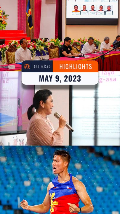 Rappler's highlights: Arnie Teves, Leni Robredo, EJ Obiena | The wRap | May 9, 2023