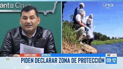 Comprueban contaminación en la represa Guapomó en San Ignacio de Velasco