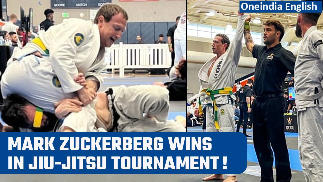 Mark Zuckerberg wins medals at his first jiu-jitsu tournament; thanks ...