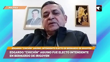 El intendente de Bernando de Irigoyen, Edgardo "Chichín" Aquino, se refirió a las problemáticas a las que se enfrenta su gestión