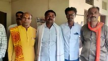 भाजपा कांग्रेस नेताओं के खिलाफ हुए 35 गांव के किसान