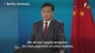 China warns against EU sanctions over Russia: minister