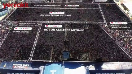 Kılıçdaroğlu'nu rezil eden video! CHP mitingleri ve AK Parti'nin İstanbul mitingi karşılaştırması viral oldu