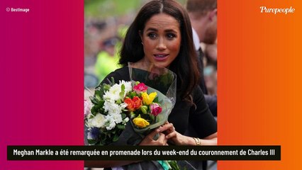 Meghan Markle absente du couronnement : ce détail de son look ne passe pas inaperçu !