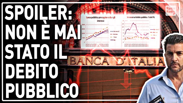 Il debito pubblico causa la crisi e altre menzogne che vi hanno sempre detto
