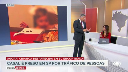 Delegada de Santa Catarina fala sobre criança encontrada em SP 09/05/2023 12:01:44