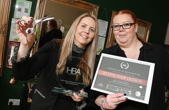 Cut above the rest - Chorley hair salon wins top award