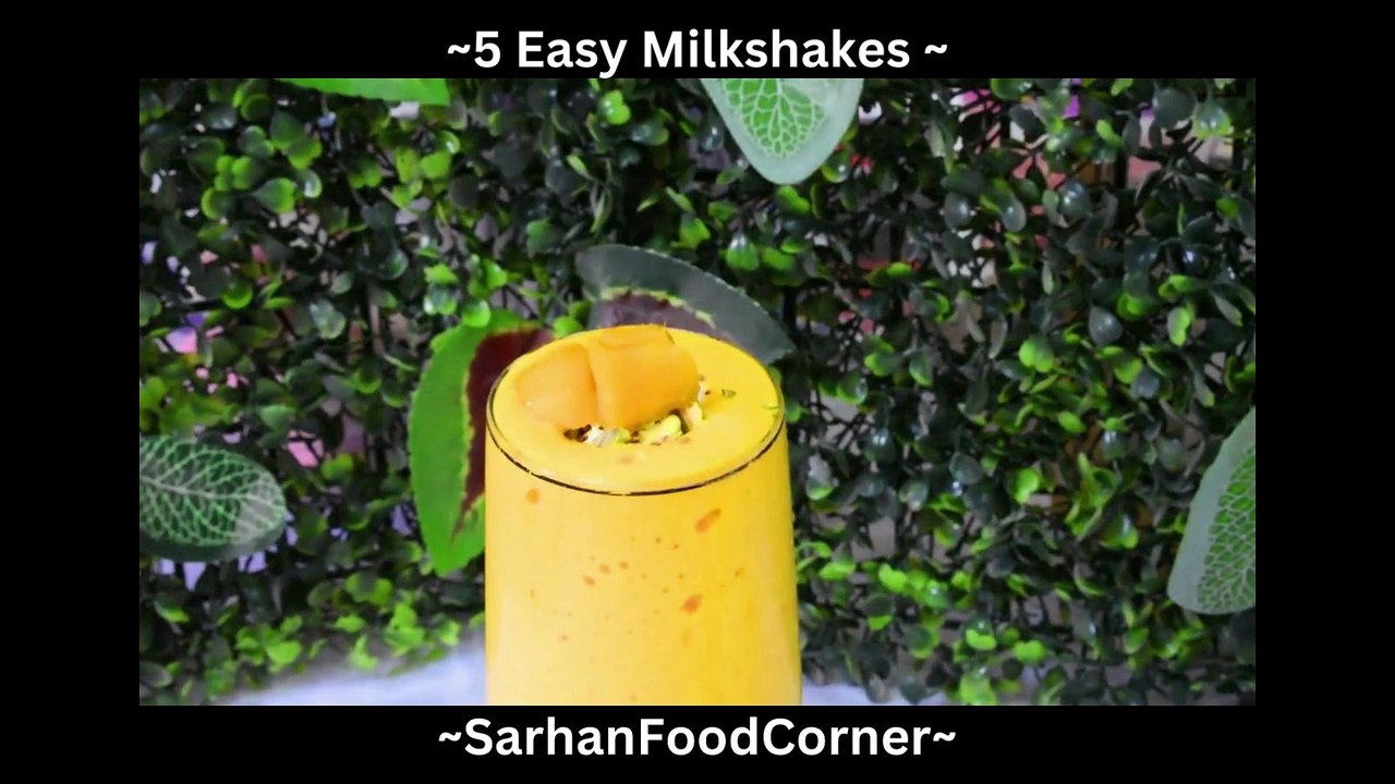 5 Easy Milkshakes