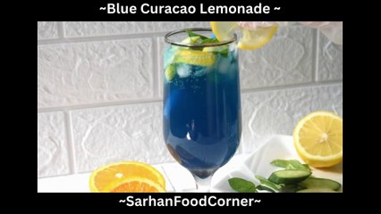 Blue Curacao Lemonade