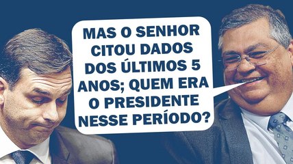 FLÁVIO BOLSONARO TENTA PEGADINHA EM FLÁVIO DINO MAS ACABA EXPONDO O GOVERNO DO PAI | Cortes 247