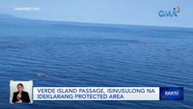 Verde Island Passage, isinusulong na ideklarang protected area | Saksi