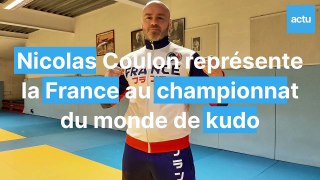 Nicolas représente la France au championnat du monde de kudo au Japon