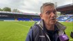 John Askey reacts to Hartlepool United's 1-1 draw with Stockport County