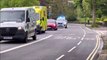 Boy in collision with lorry in Sussex; 14 police cars join huge emergency response