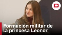 La Princesa Leonor tendrá que incorporarse el 17 de agosto a la Academia Militar de Zaragoza