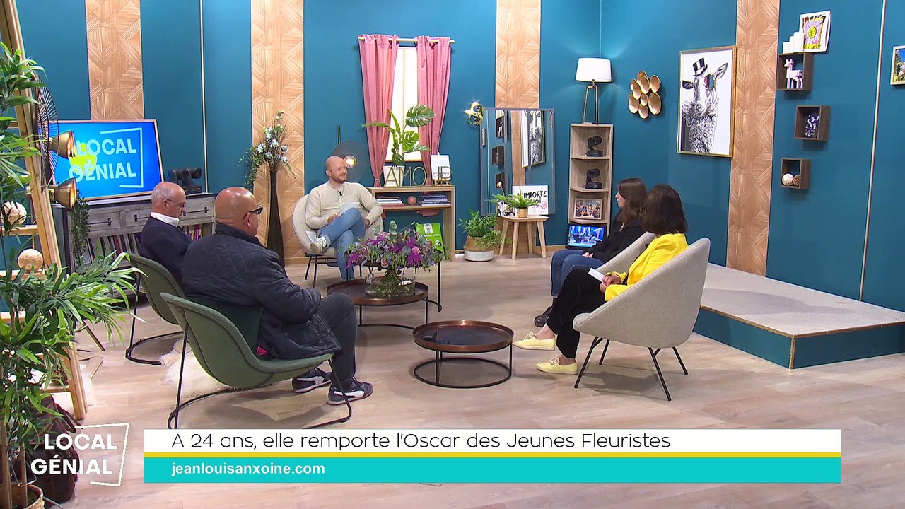 Local Génial - 09/05/2023 - À 24 ans, elle remporte l’Oscar des Jeunes Fleuristes