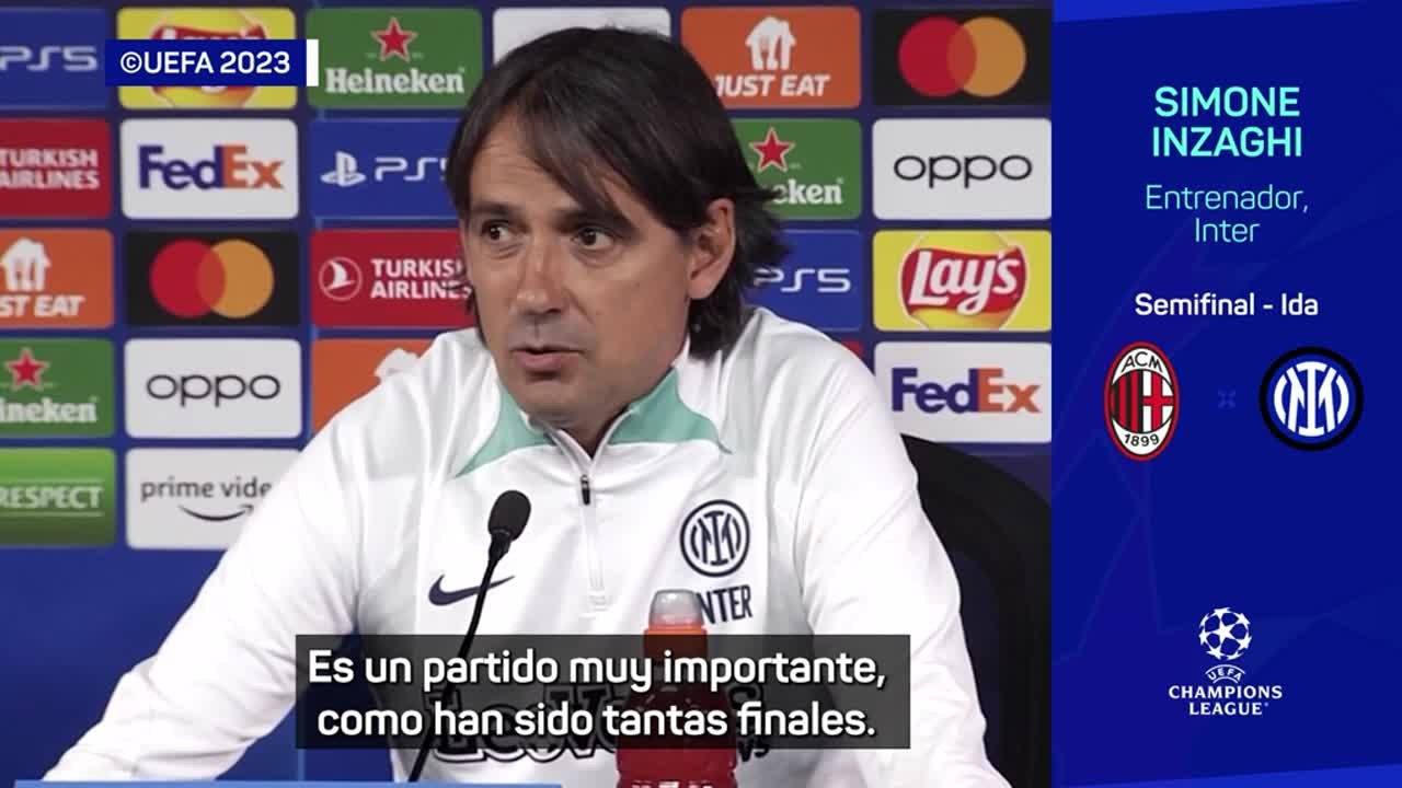 Inzaghi: "No es un derbi; es el derbi"