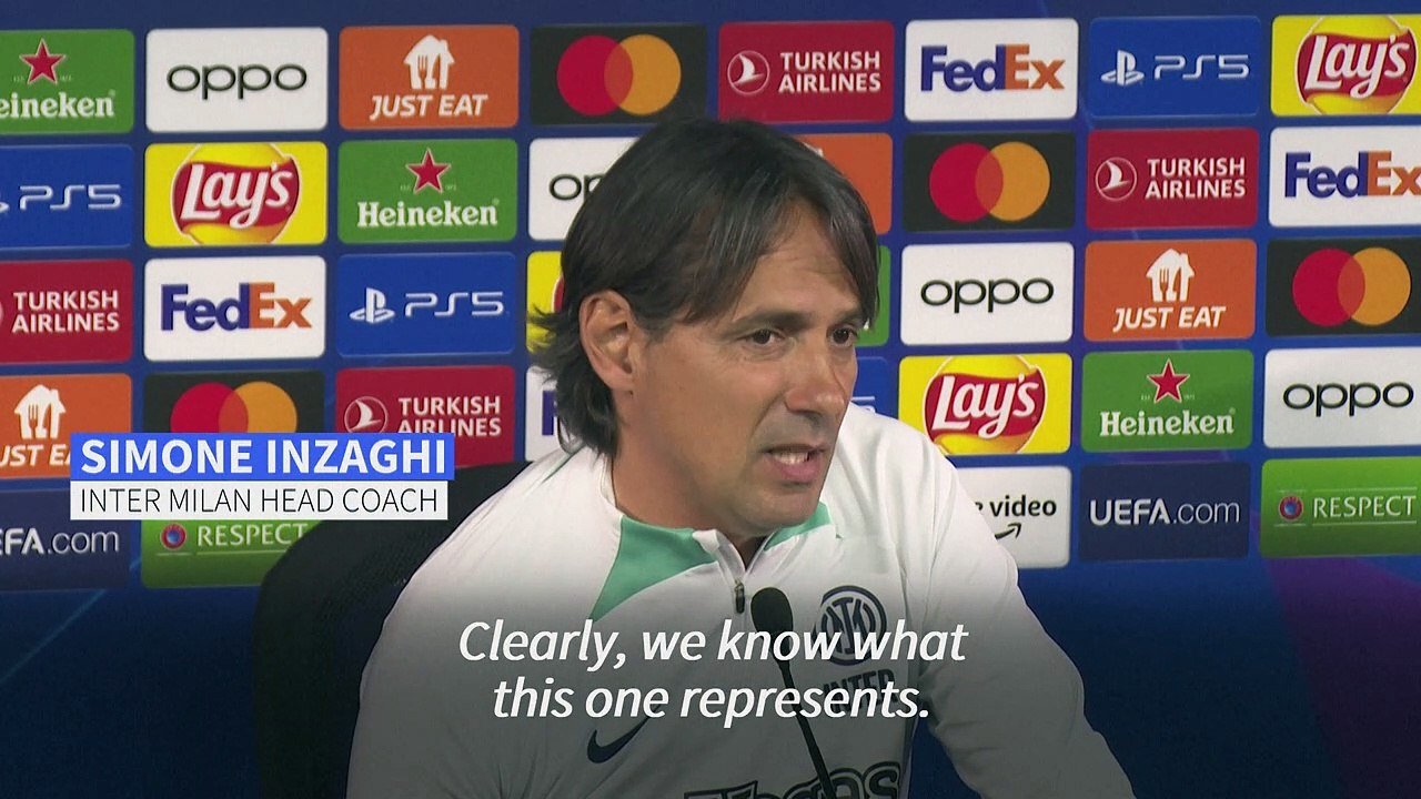 Inter's Inzaghi hails Champions League 'derby' showdown with Milan