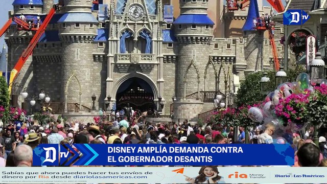 Disney amplía demanda contra el gobernador DeSantis | El Diario en 90 segundos