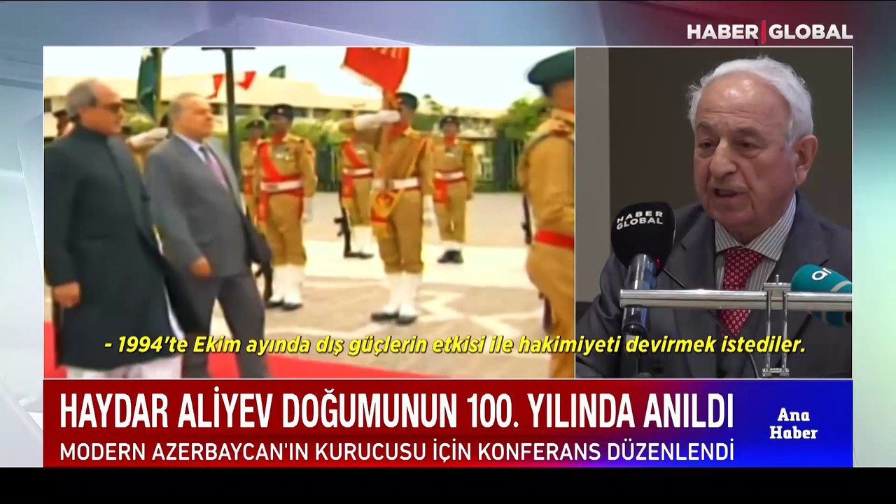 Haydar Aliyev doğumunun 100. yılında anıldı