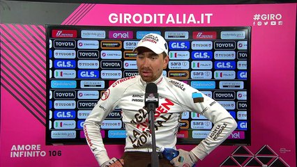 Interview Aurélien Paret Peintre Giro Stage 4