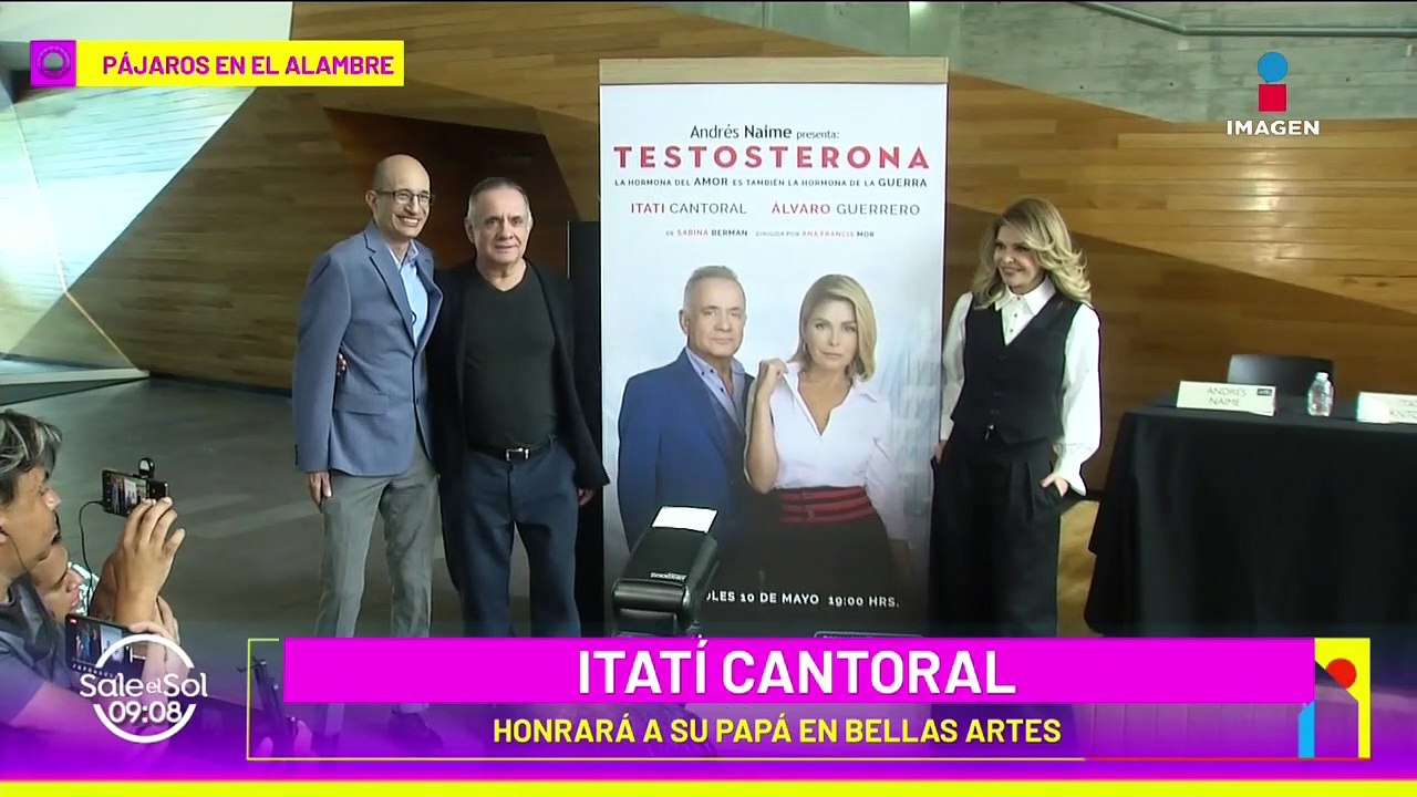 Itatí Cantoral honrará a su padre con concierto en Bellas Artes