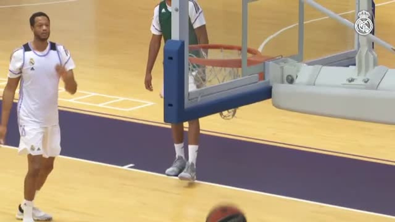 Rudy Fernández: "La ambición que tenemos es dejar el escudo lo más arriba posible"