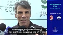 'One-off' Milan v Inter semi 'deserved' - Zola