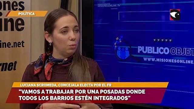 Vamos a trabajar por una Posadas donde todos los barrios estén integrados