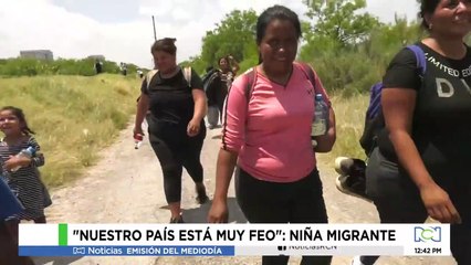 “Yo quiero una mejor vida para mí y para mis papás": relato de una niña de cinco años en la frontera de Estados Unidos