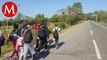 Migrantes continúan entrando al país por la frontera de Chiapas