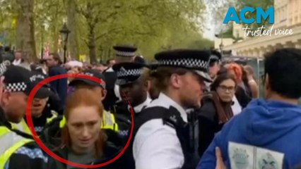 Aussie royal fan arrested and locked up at coronation mix up