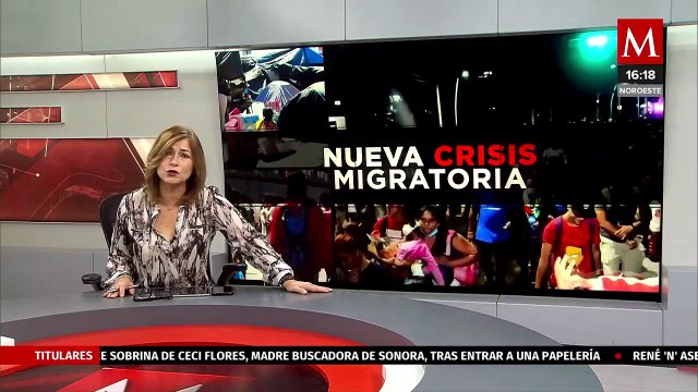 En Tijuana, son trasladados migrantes que están varados en la frontera