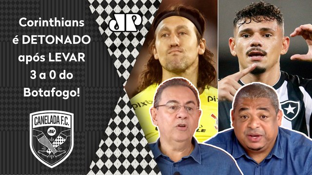 FOI ASSOMBROSO, UMA VERGONHA! O Corinthians foi ATROPELADO, LEVOU OLÉ do Botafogo e... VEJA DEBATE