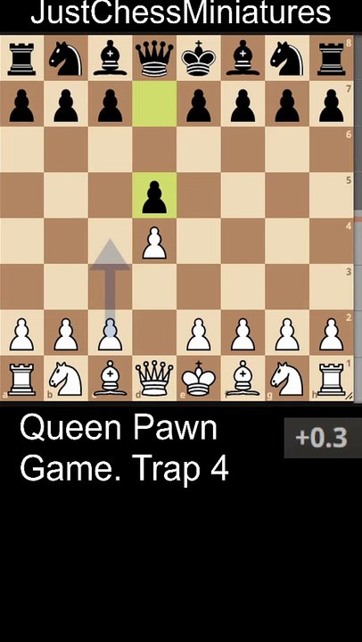 Queen Pawn Game. Trap 4