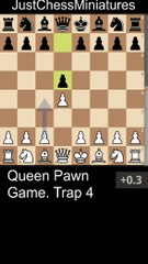 Queen Pawn Game. Trap 4