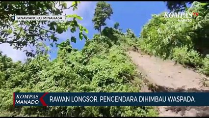 Sejumlah Titik Jalan Penghubung Rawan Longsor