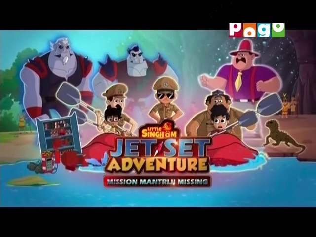 Little Singham Jet Set Adventure-  Part 1 - Mission Mantriji Missing