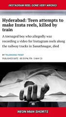 Instagram Reel Gone VERY WRONG! #shorts