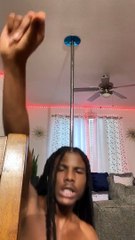 Morning Pole Dancing Fail