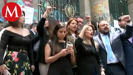 Instalan cerco policial en el Congreso de la CdMx; panistas denuncian que no los dejan pasar